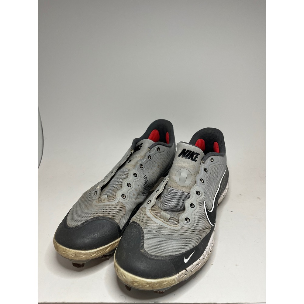 Nike Mens Baseball Cleats 10.5 Grey Alpha Huarache 3 Elite Low CK0746-011